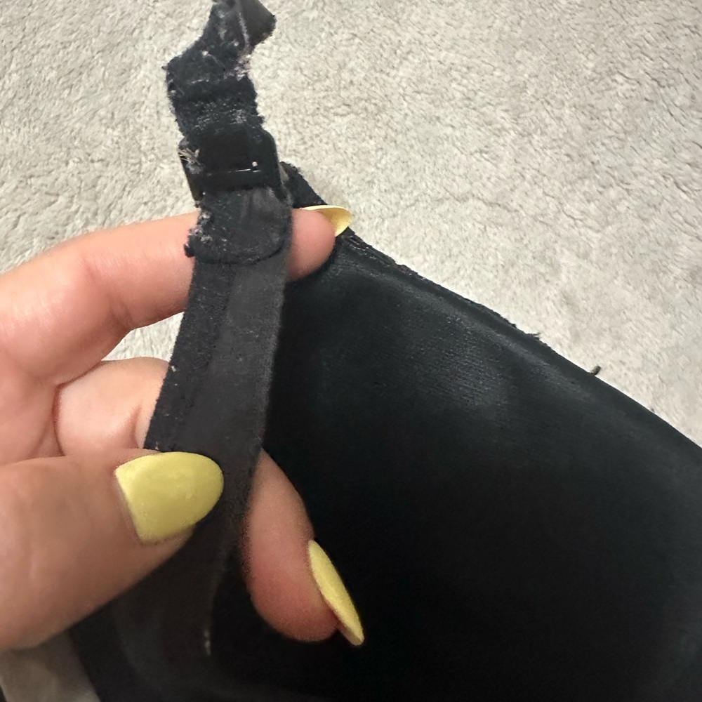 Lace Underwire maternity Bra - Black - Picture 10 of 14